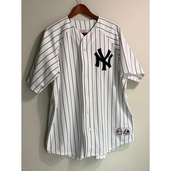 Majestic Other - Vintage Majestic New York Yankees MLB Pinstripe Baseball Jersey Mens NY ( USA)
